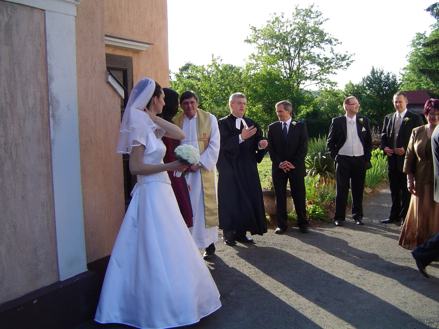 Ökumenikus esküvő Zalaszentgróton, 2005. május 9.